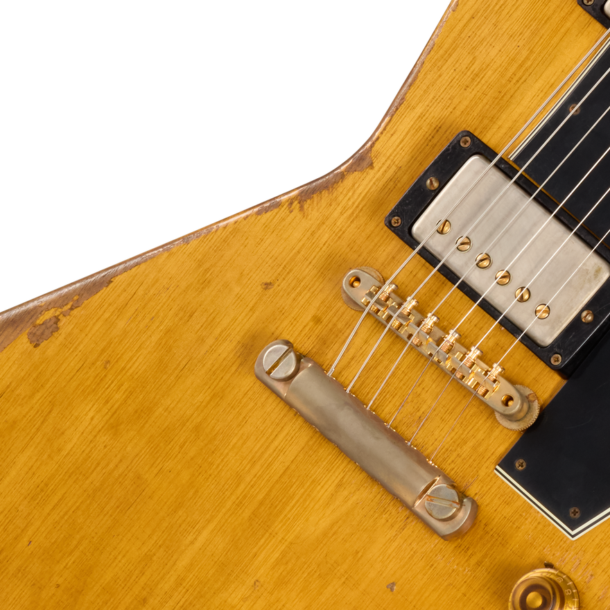 Gibson Custom Leo Scala Explorer, Ultra Addiction #3, Natural Electric Guitar Gibson Custom