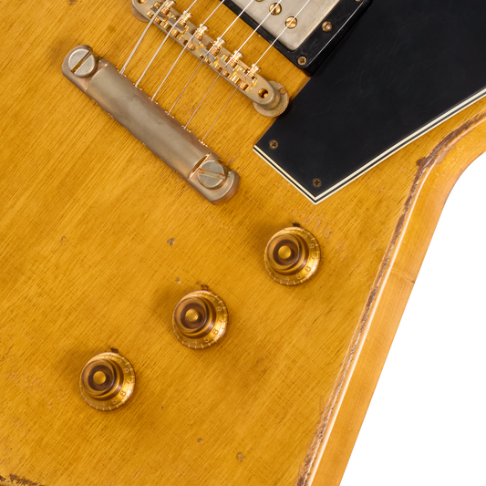 Gibson Custom Leo Scala Explorer, Ultra Addiction #3, Natural Electric Guitar Gibson Custom