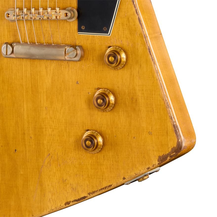 Gibson Custom Leo Scala Explorer, Ultra Addiction #3, Natural Electric Guitar Gibson Custom