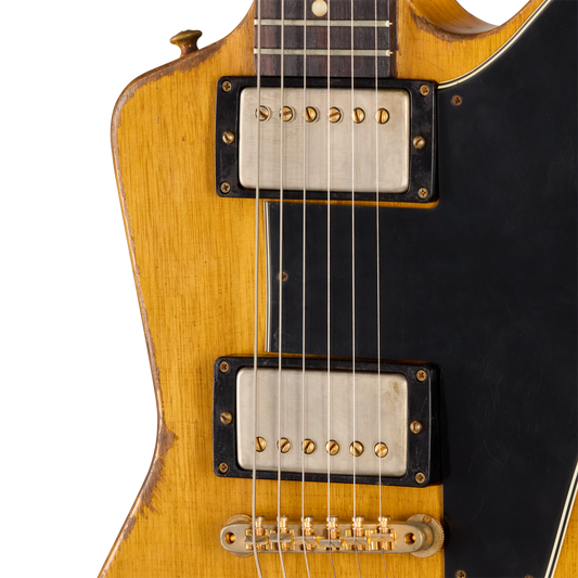 Gibson Custom Leo Scala Explorer, Ultra Addiction #3, Natural Electric Guitar Gibson Custom