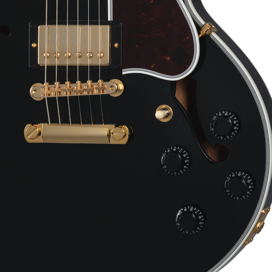 Gibson Custom CS-356, Ebony Electric Guitar Gibson Custom