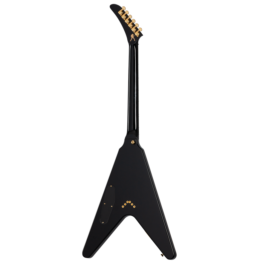 Gibson Custom Dave Mustaine Flying V EXP Limited Edition, Red Amber Burst Electric Guitar Gibson Custom
