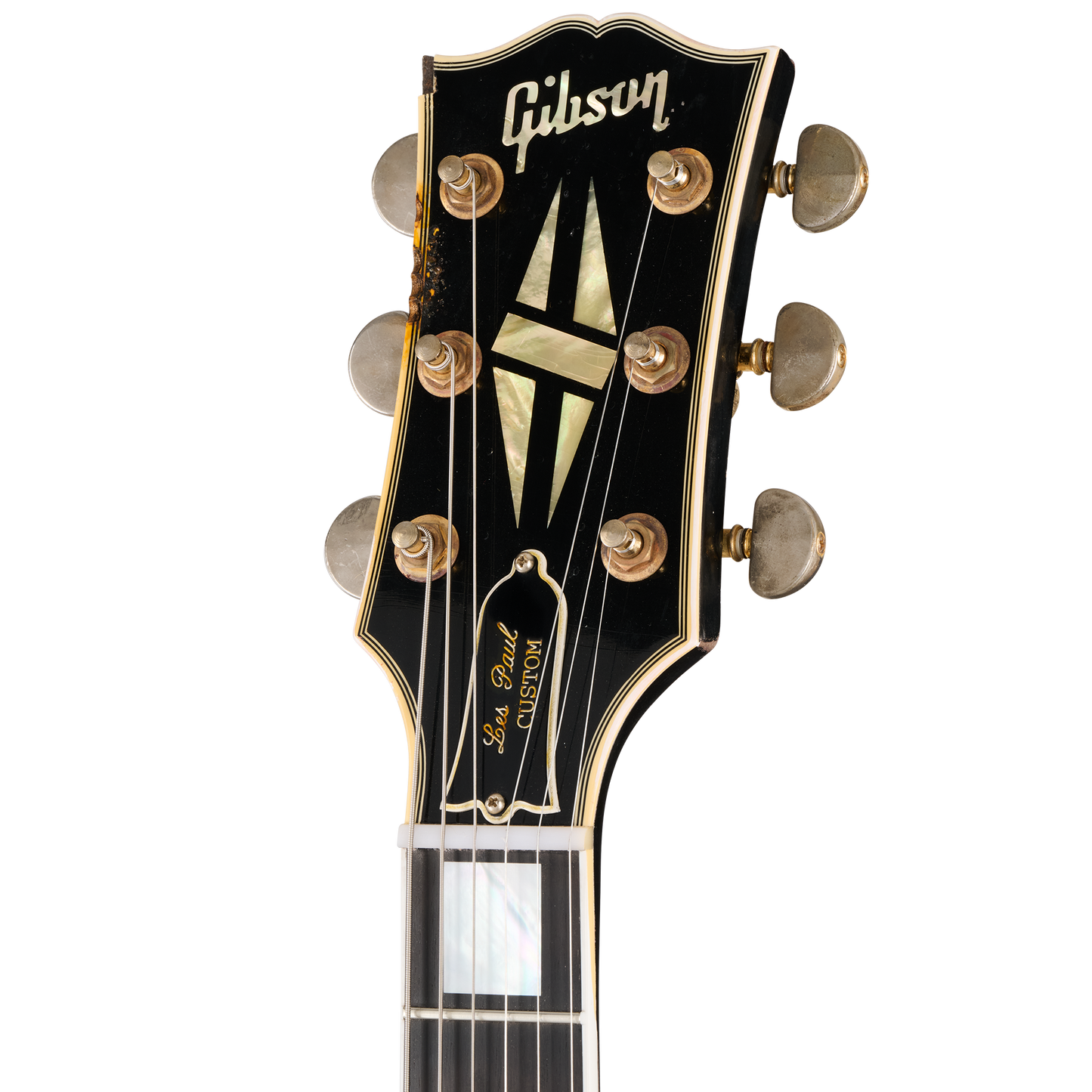 Gibson Custom Eric Clapton 1958 Les Paul Custom, Ebony Electric Guitar Gibson Custom