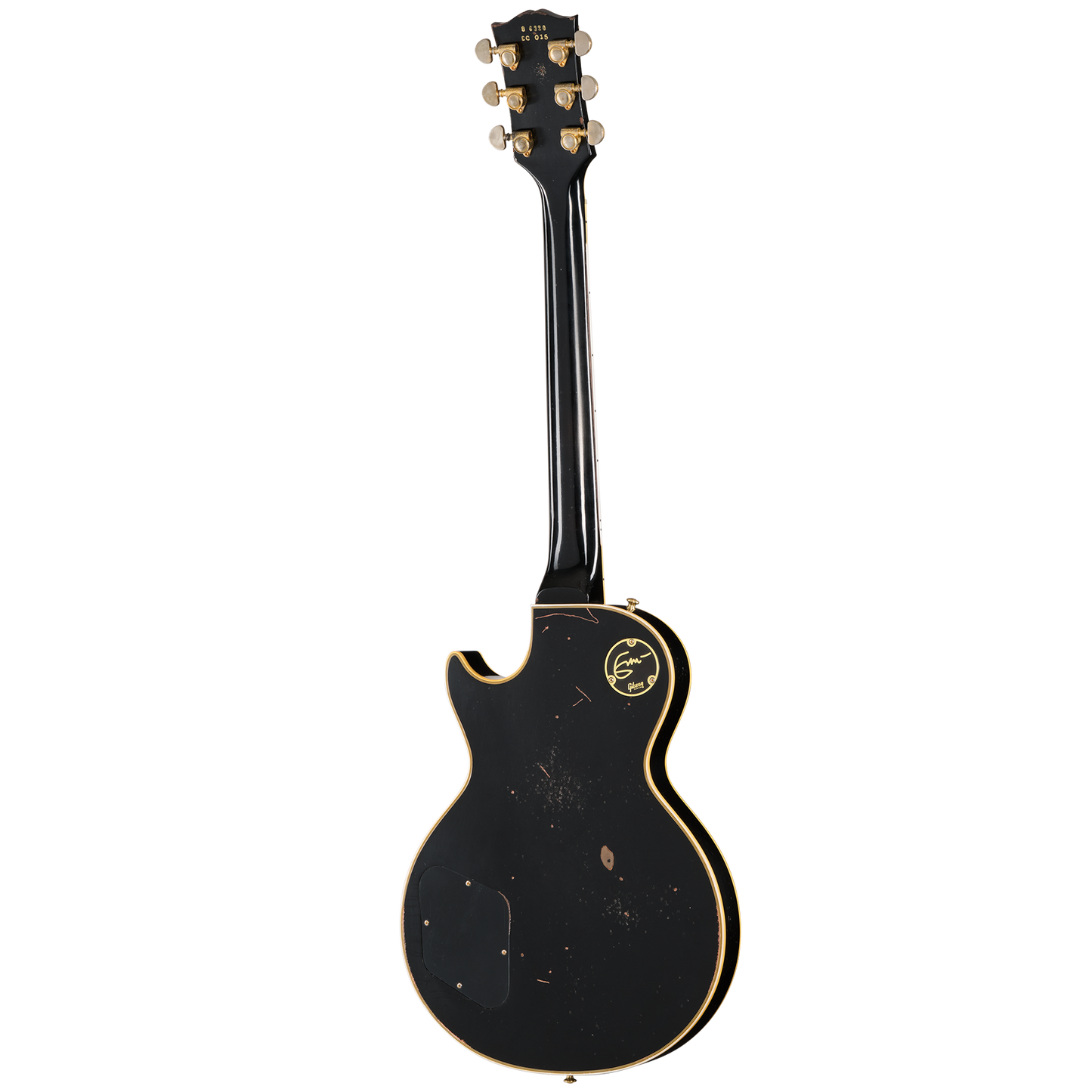 Gibson Custom Eric Clapton 1958 Les Paul Custom, Ebony Electric Guitar Gibson Custom