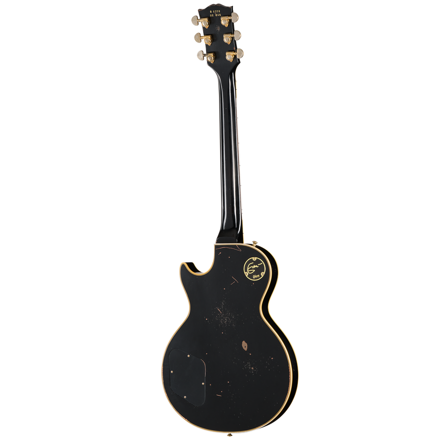 Gibson Custom Eric Clapton 1958 Les Paul Custom, Ebony Electric Guitar Gibson Custom
