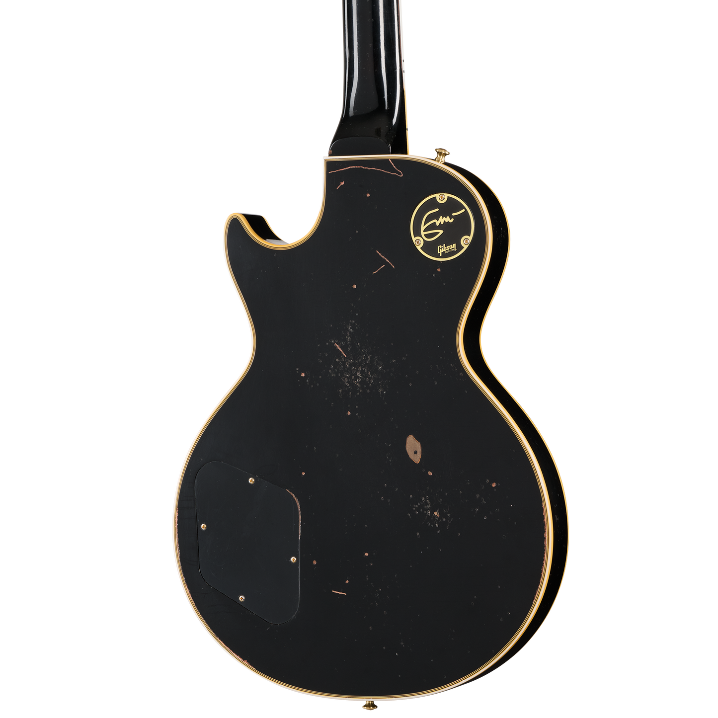 Gibson Custom Eric Clapton 1958 Les Paul Custom, Ebony Electric Guitar Gibson Custom