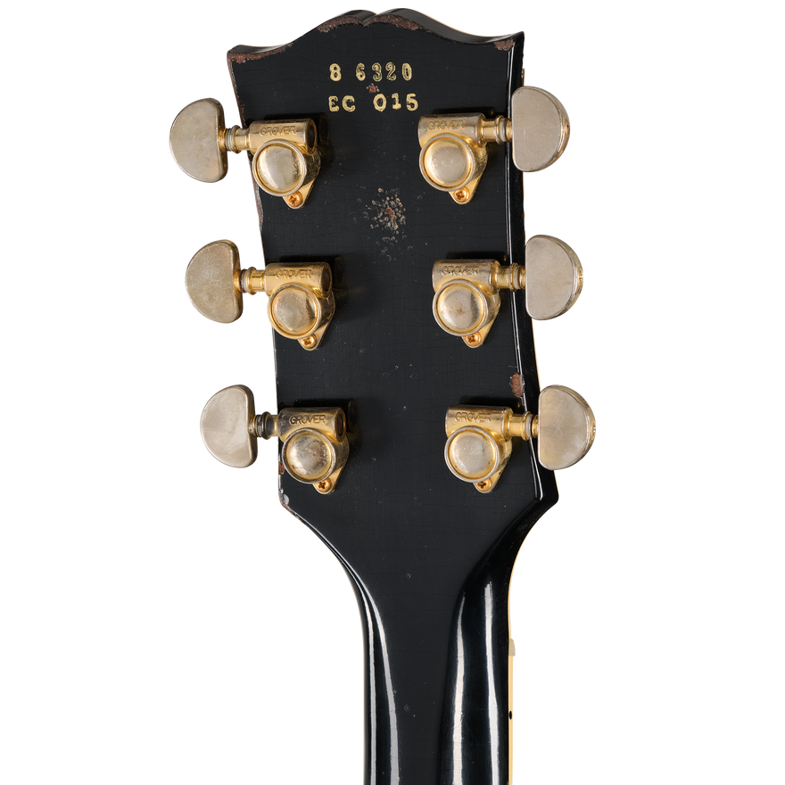 Gibson Custom Eric Clapton 1958 Les Paul Custom, Ebony Electric Guitar Gibson Custom