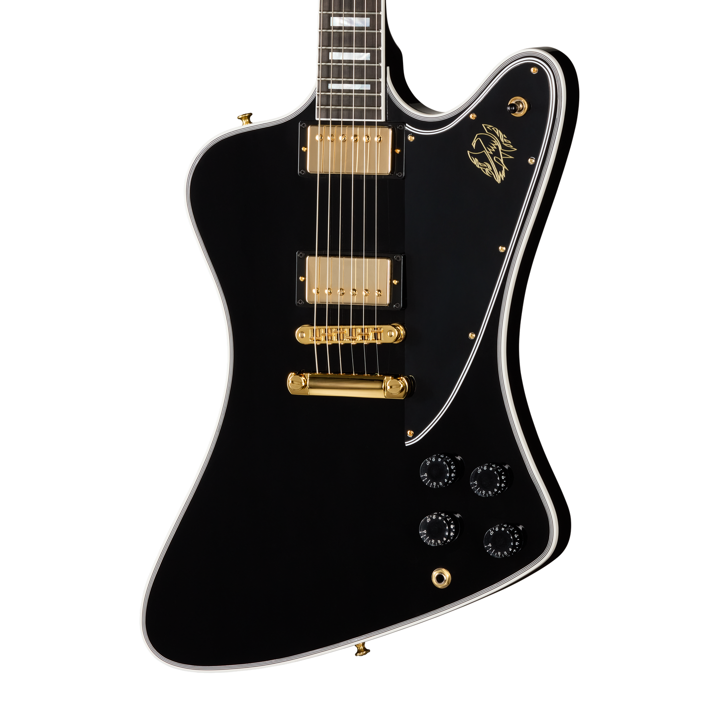 Gibson Custom Firebird Custom, Gloss, Ebony Electric Guitar Gibson Custom
