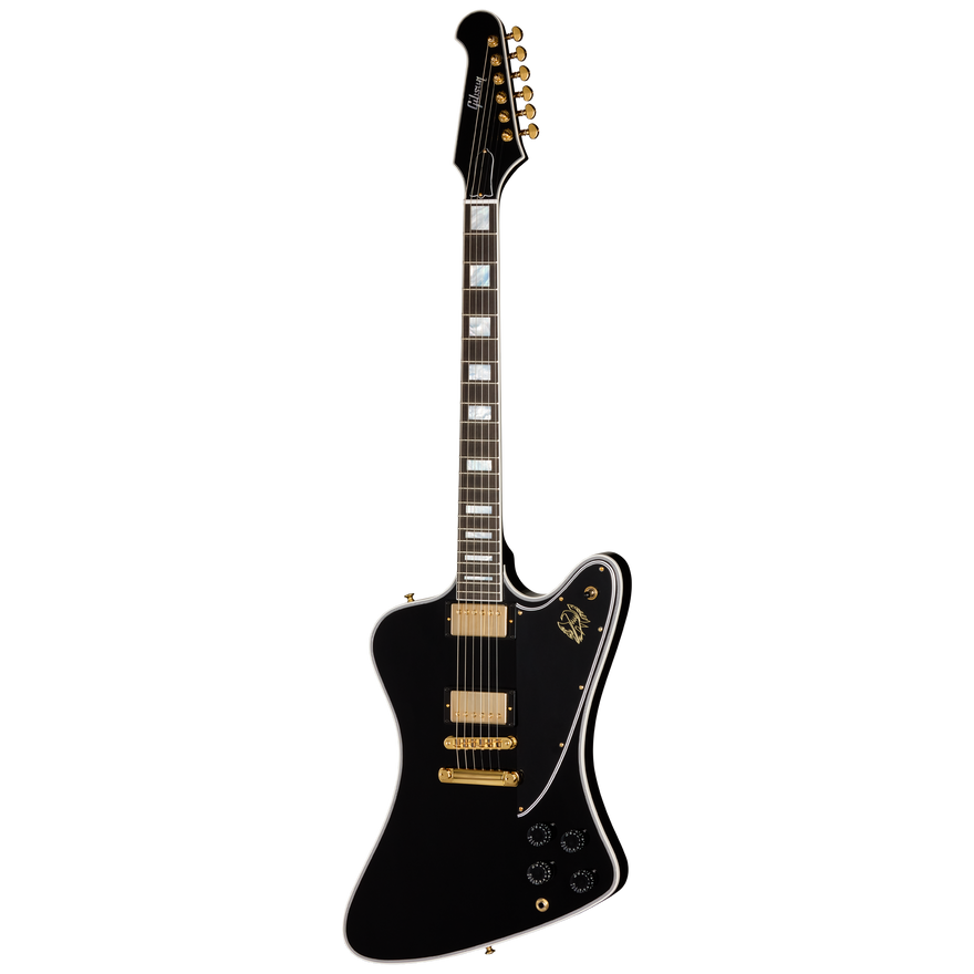 Gibson Custom Firebird Custom, Gloss, Ebony Electric Guitar Gibson Custom