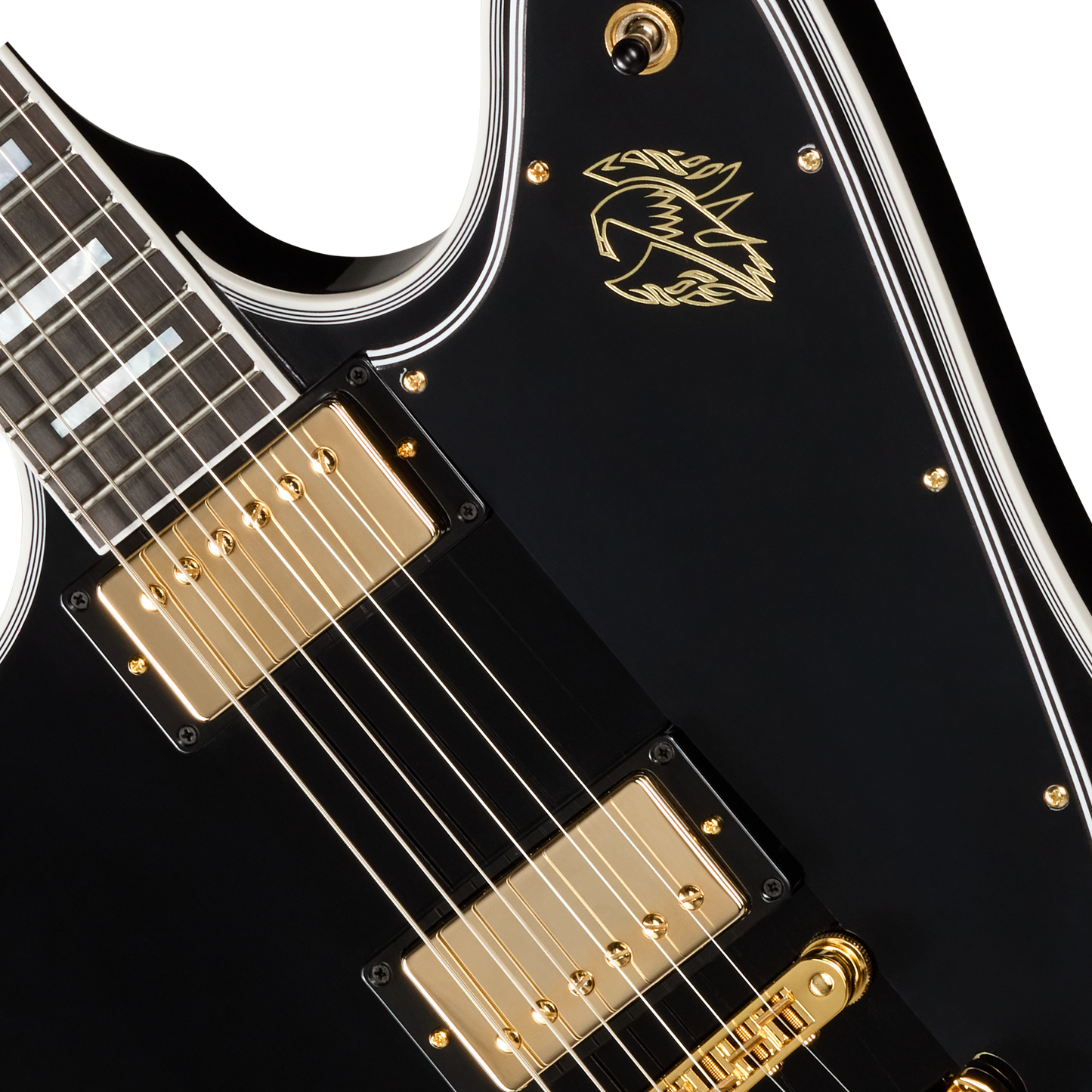 Gibson Custom Firebird Custom, Gloss, Ebony Electric Guitar Gibson Custom