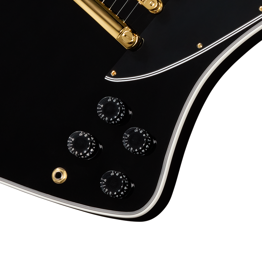 Gibson Custom Firebird Custom, Gloss, Ebony Electric Guitar Gibson Custom