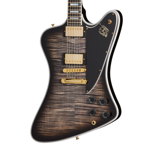 Gibson Custom Firebird Custom Figured Top, Cobra Burst Electric Guitar Gibson Custom