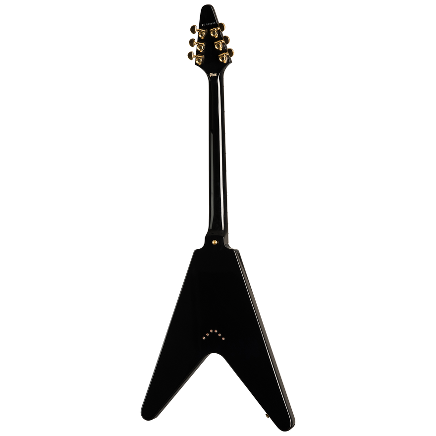Gibson Custom Flying V Custom w/ Ebony Fingerboard Gloss, Ebony Electric Guitar Gibson Custom