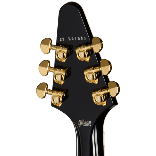 Gibson Custom Flying V Custom Figured Top, Cobra Burst Electric Guitar Gibson Custom