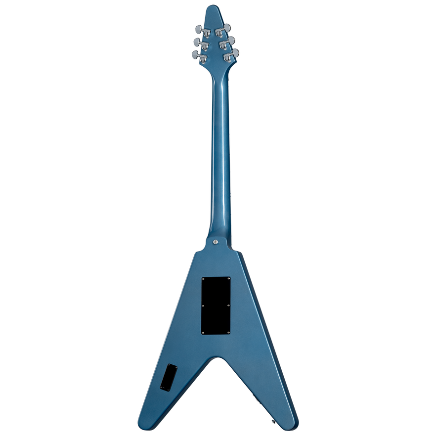Gibson Custom Richie Faulkner Flying V Custom, Pelham Blue Electric Guitar Gibson Custom