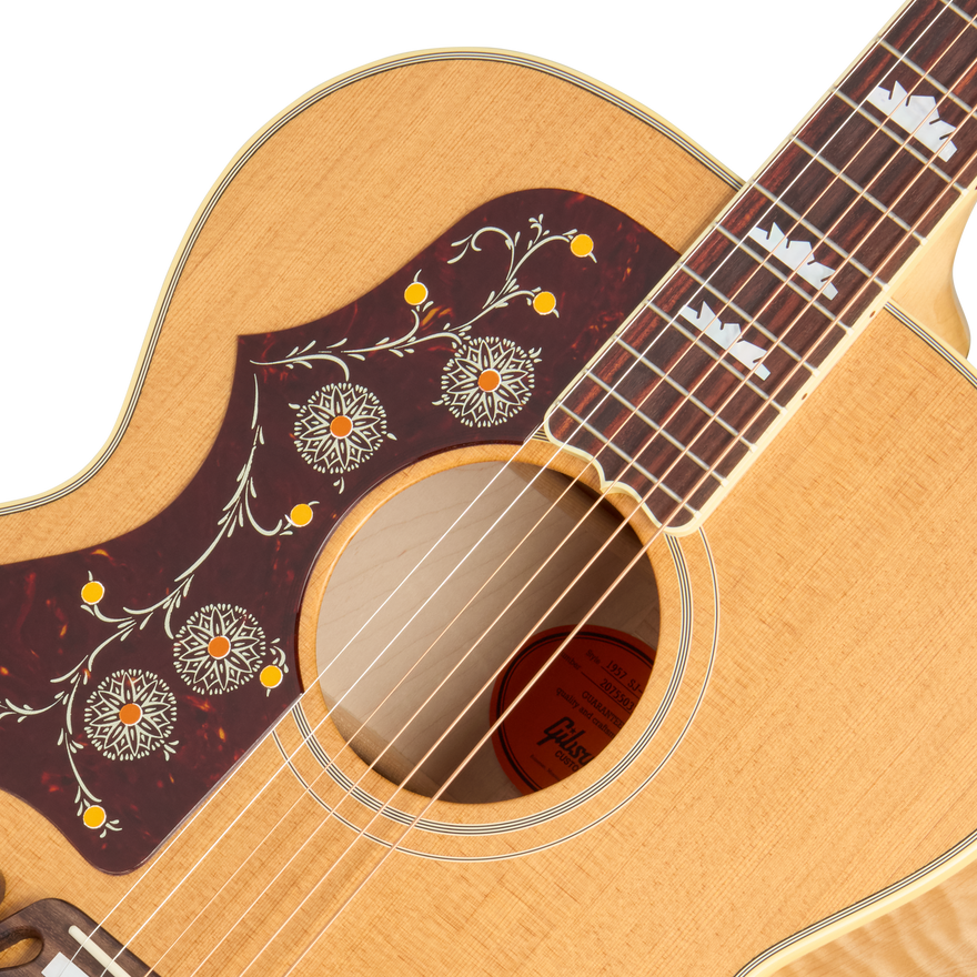Gibson Custom 1957 SJ-200 Reissue, Left-Handed, Antique Natural Acoustic Guitar Gibson Custom