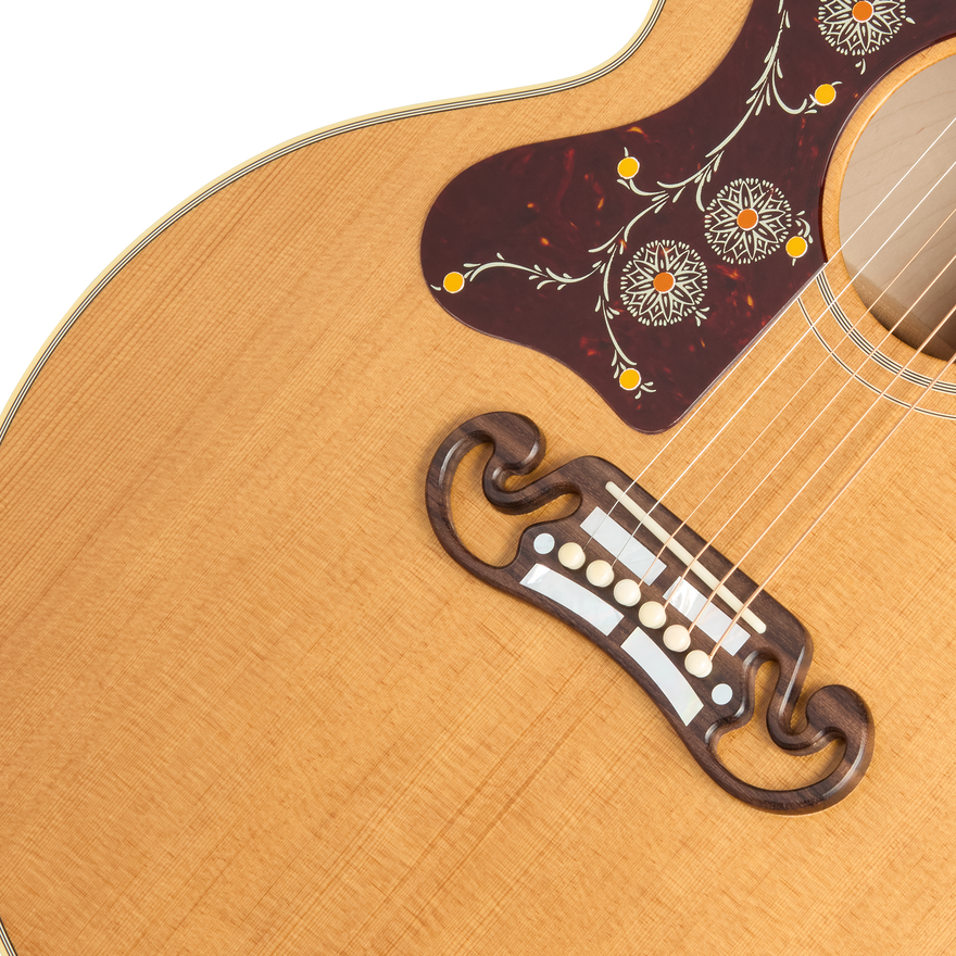 Gibson Custom 1957 SJ-200 Reissue, Left-Handed, Antique Natural Acoustic Guitar Gibson Custom