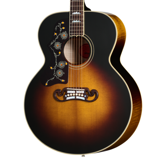 Gibson Custom 1957 SJ-200 Reissue, Left-Handed, Vintage Sunburst Acoustic Guitar Gibson Custom