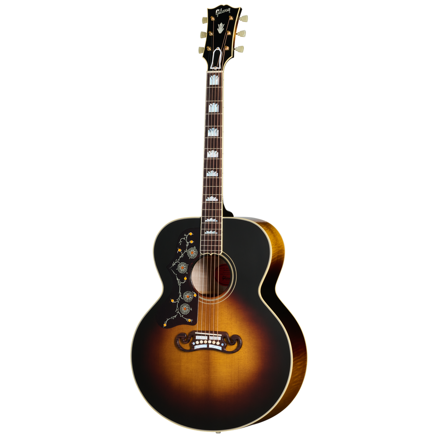 Gibson Custom 1957 SJ-200 Reissue, Left-Handed, Vintage Sunburst Acoustic Guitar Gibson Custom