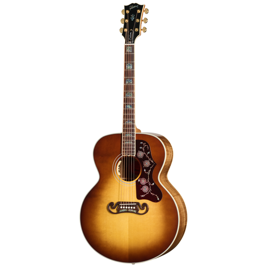 Gibson Custom SJ-200 Elegant Koa, Honey Burst Acoustic Guitar Gibson Custom