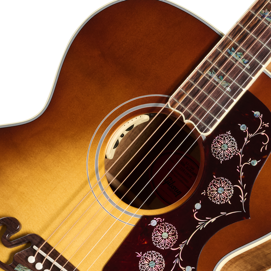 Gibson Custom SJ-200 Elegant Koa, Honey Burst Acoustic Guitar Gibson Custom