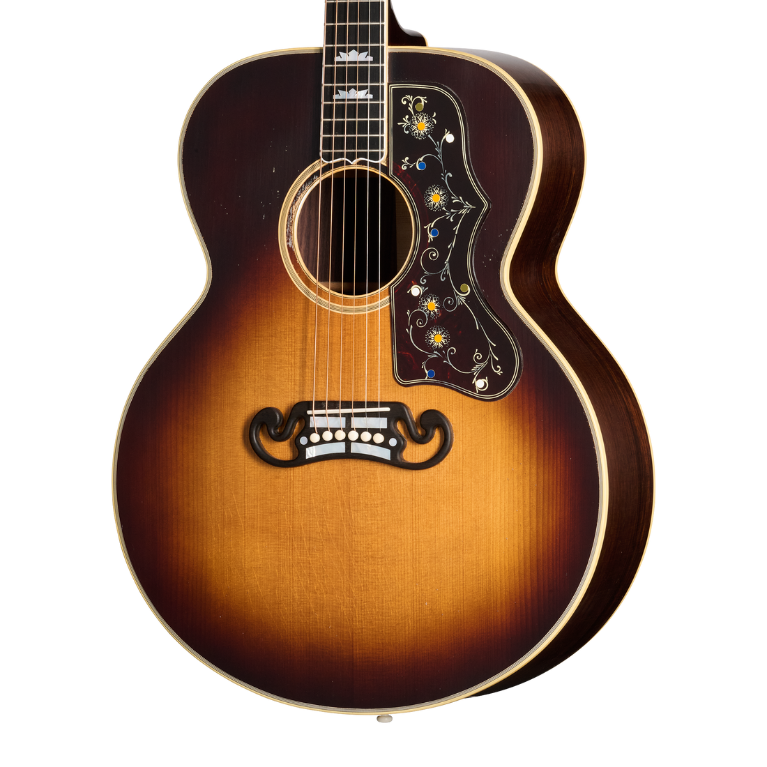 Gibson Custom Pre-War SJ-200 Rosewood, Light Aged, Faded Vintage Sunburst Acoustic Guitar Gibson Custom