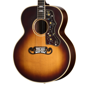 Gibson Custom Pre-War SJ-200 Rosewood, Light Aged, Faded Vintage Sunburst Acoustic Guitar Gibson Custom