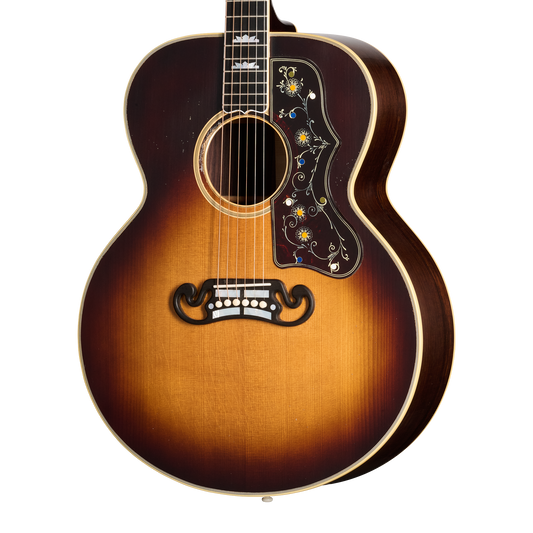 Gibson Custom Pre-War SJ-200 Rosewood, Light Aged, Faded Vintage Sunburst Acoustic Guitar Gibson Custom