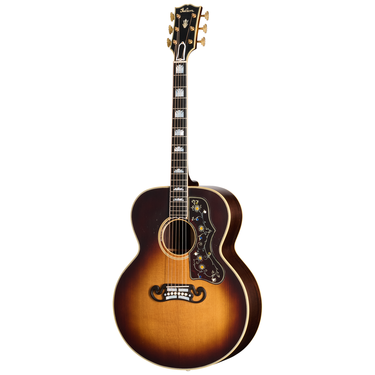 Gibson Custom Pre-War SJ-200 Rosewood, Light Aged, Faded Vintage Sunburst Acoustic Guitar Gibson Custom