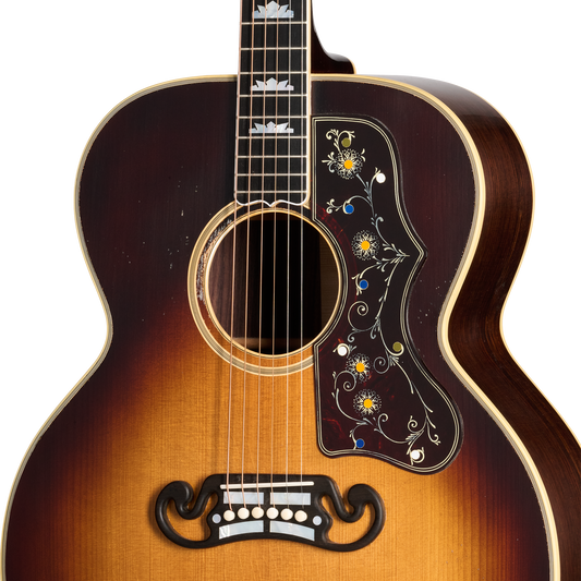 Gibson Custom Pre-War SJ-200 Rosewood, Light Aged, Faded Vintage Sunburst Acoustic Guitar Gibson Custom