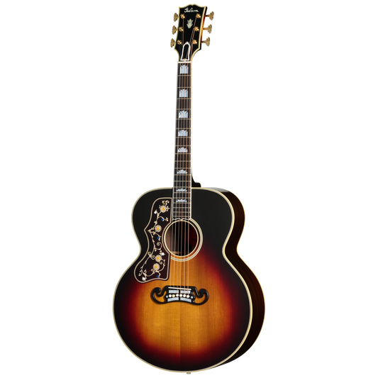 Gibson Custom Pre-War SJ-200 Rosewood, Left-Handed, Vintage Sunburst Acoustic Guitar Gibson Custom