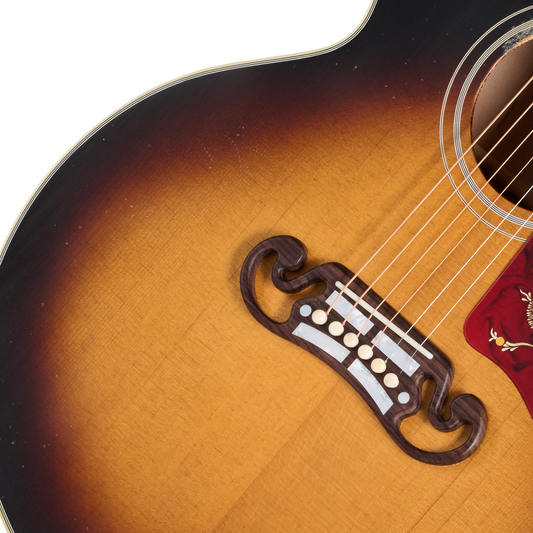 Gibson Custom 1957 SJ-200 Reissue, Light Aged, Vintage Sunburst Acoustic Guitar Gibson Custom