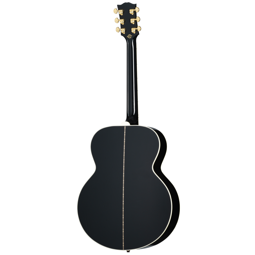 Gibson Custom SJ-200 Custom, Ebony Acoustic Guitar Gibson Custom