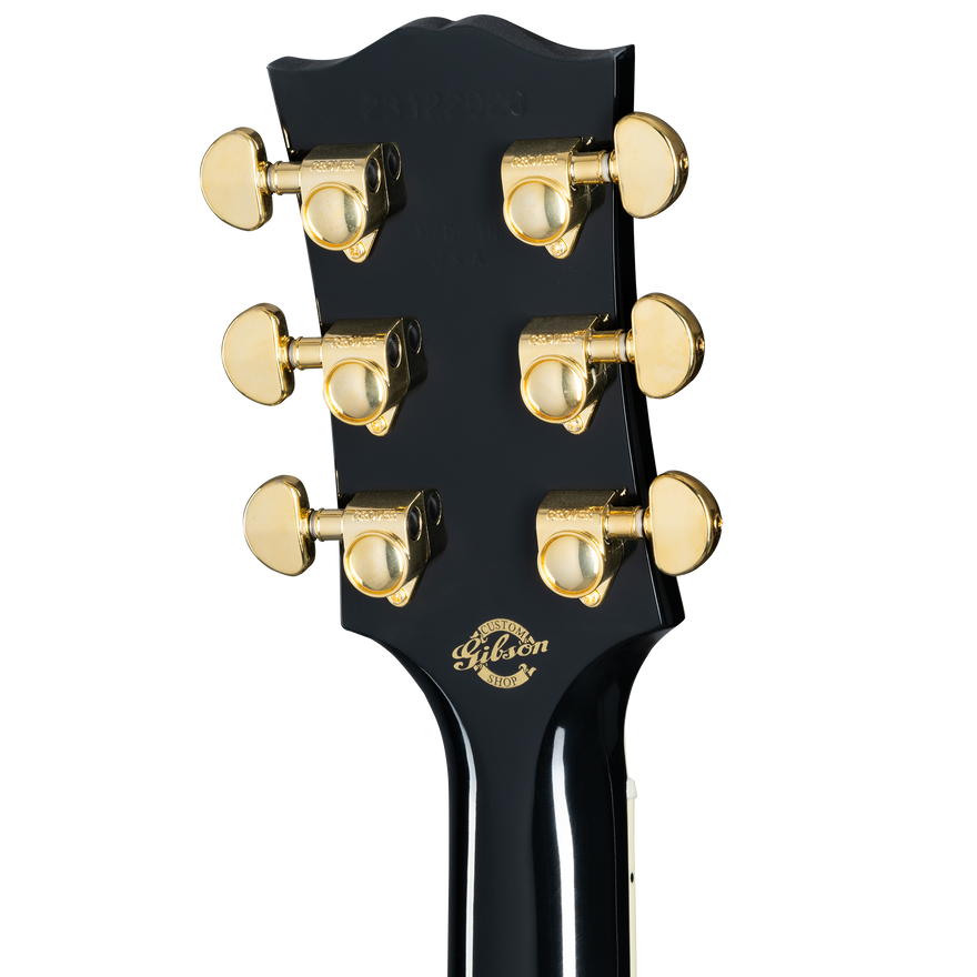 Gibson Custom SJ-200 Custom, Ebony Acoustic Guitar Gibson Custom