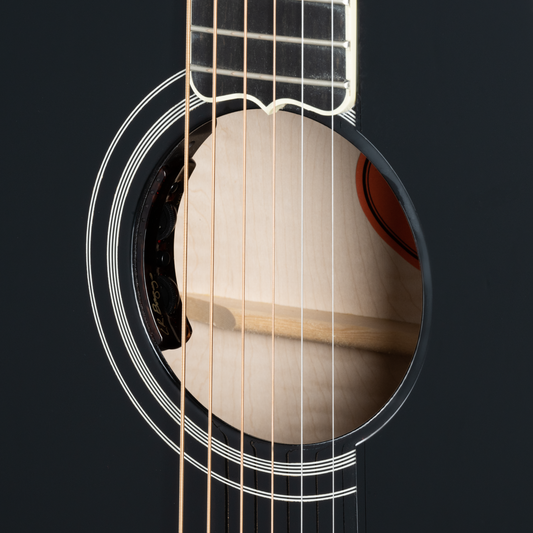 Gibson Custom SJ-200 Custom, Ebony Acoustic Guitar Gibson Custom