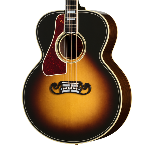 Gibson Custom SJ-200 Western Classic, Left-Handed, Vintage Sunburst Acoustic Guitar Gibson Custom
