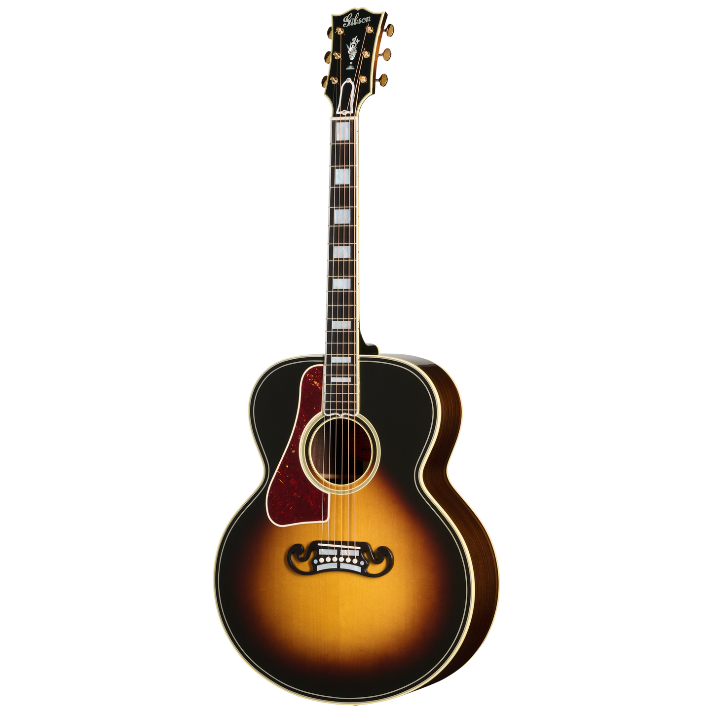 Gibson Custom SJ-200 Western Classic, Left-Handed, Vintage Sunburst Acoustic Guitar Gibson Custom