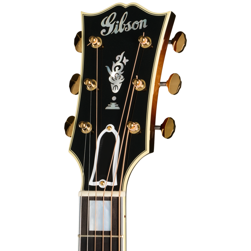 Gibson Custom SJ-200 Western Classic, Left-Handed, Vintage Sunburst Acoustic Guitar Gibson Custom