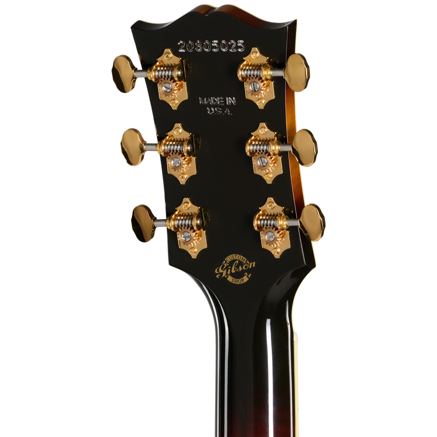 Gibson Custom SJ-200 Western Classic, Left-Handed, Vintage Sunburst Acoustic Guitar Gibson Custom