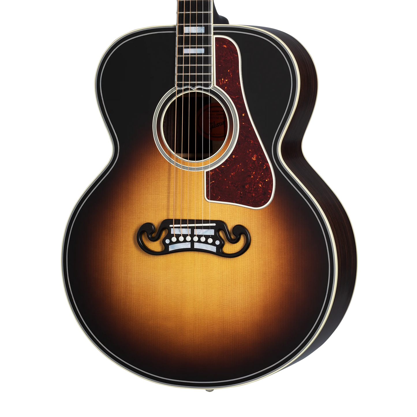 Gibson Custom SJ-200 Western Classic, Vintage Sunburst Acoustic Guitar Gibson Custom
