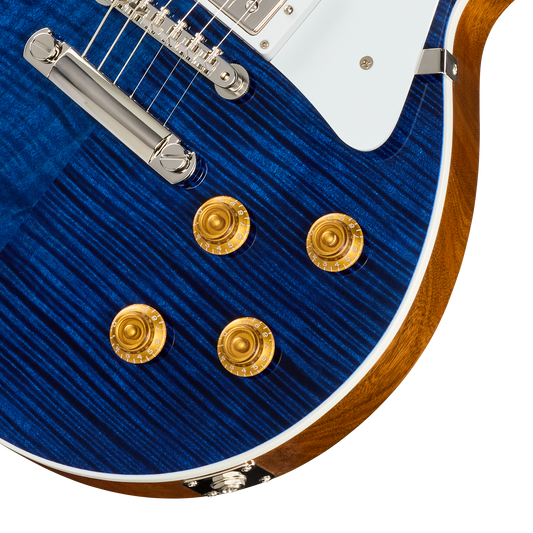 Gibson Custom Les Paul Standard, Gloss, Translucent Blue Electric Guitar Gibson Custom