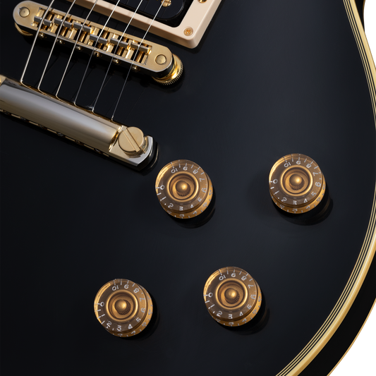 Gibson Custom Peter Frampton "Phenix" Inspired Les Paul Custom VOS, Ebony Electric Guitar Gibson Custom