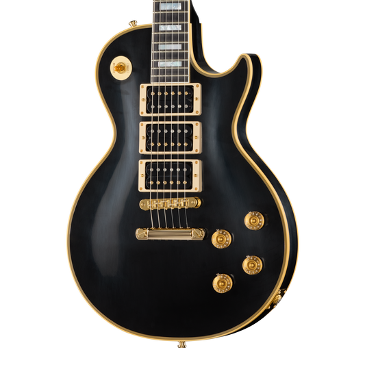Gibson Custom Peter Frampton "Phenix" Inspired Les Paul Custom VOS, Ebony Electric Guitar Gibson Custom