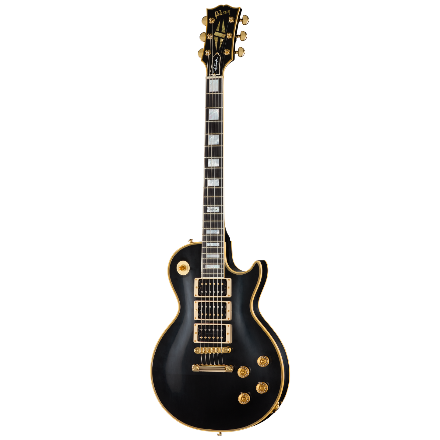 Gibson Custom Peter Frampton "Phenix" Inspired Les Paul Custom VOS, Ebony Electric Guitar Gibson Custom