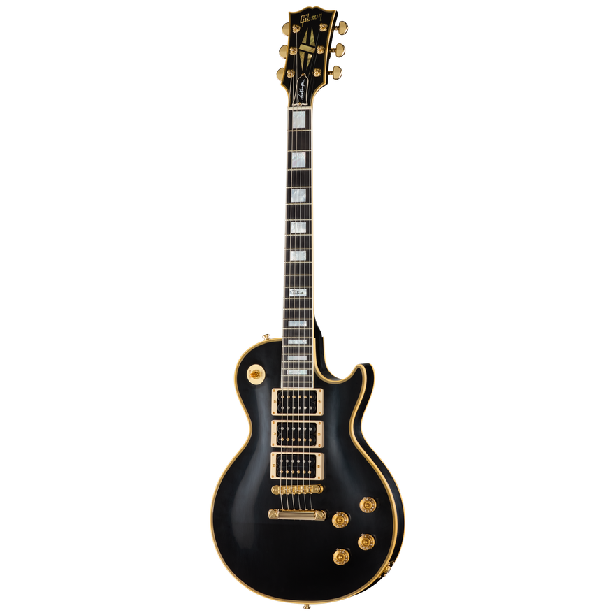 Gibson Custom Peter Frampton "Phenix" Inspired Les Paul Custom VOS, Ebony Electric Guitar Gibson Custom
