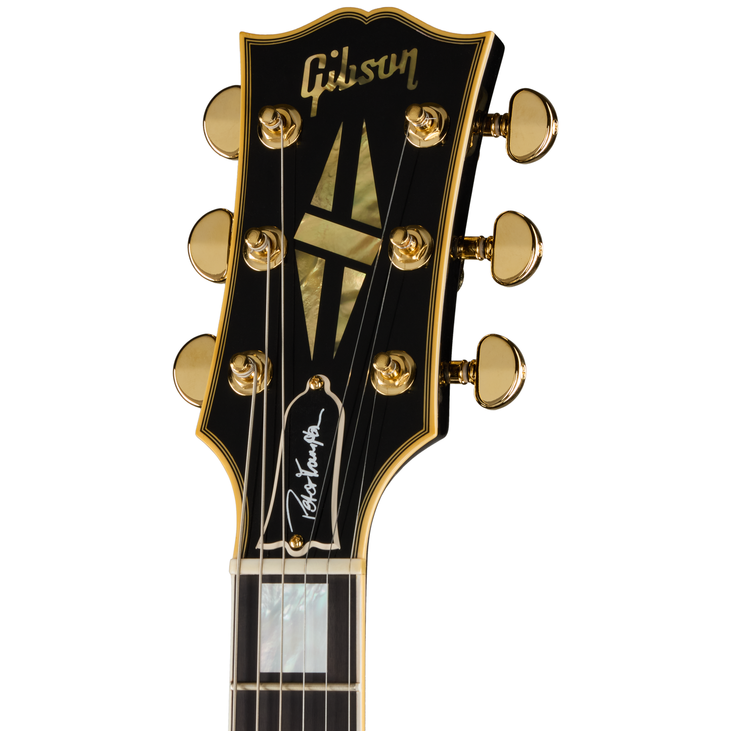 Gibson Custom Peter Frampton "Phenix" Inspired Les Paul Custom VOS, Ebony Electric Guitar Gibson Custom