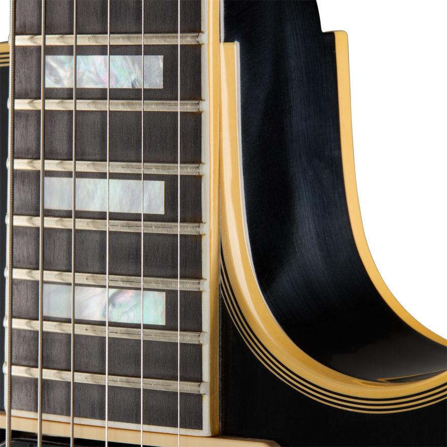 Gibson Custom Peter Frampton "Phenix" Inspired Les Paul Custom VOS, Ebony Electric Guitar Gibson Custom