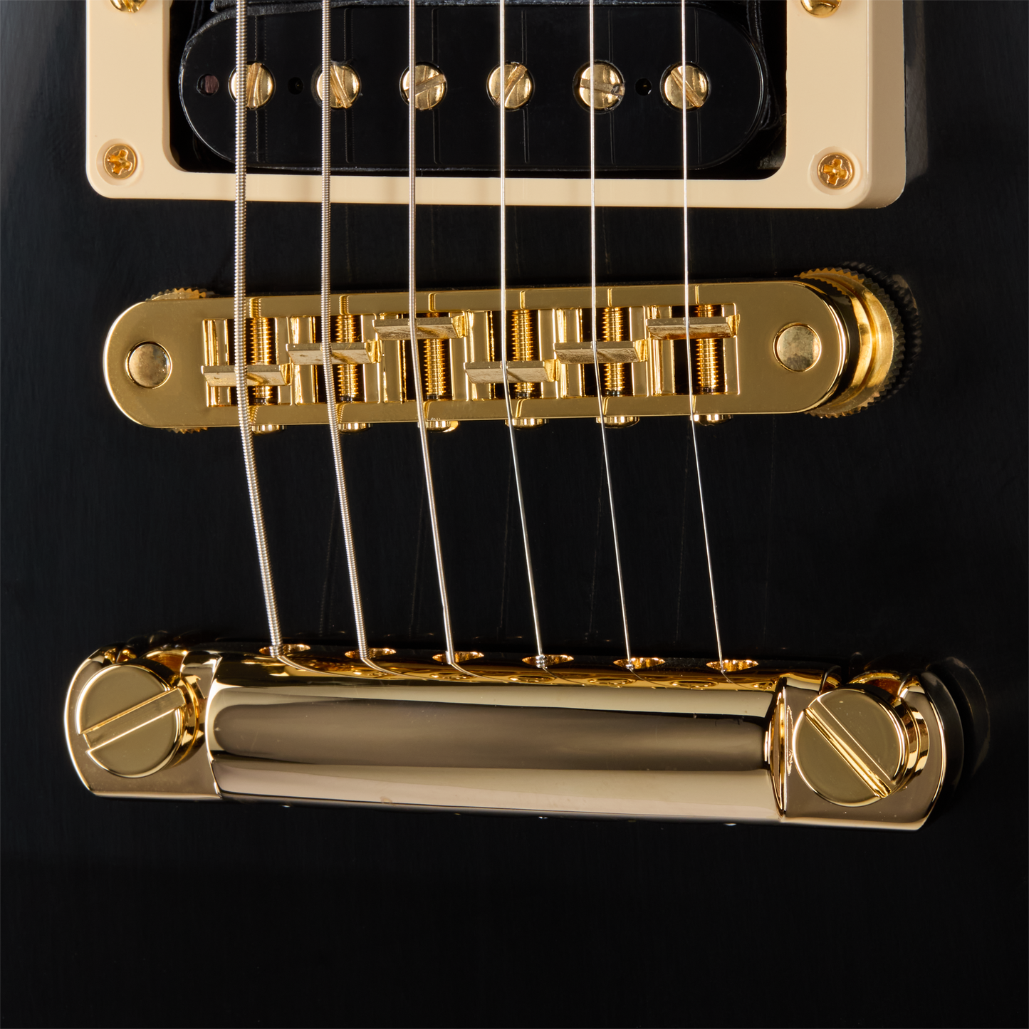 Gibson Custom Peter Frampton "Phenix" Inspired Les Paul Custom VOS, Ebony Electric Guitar Gibson Custom