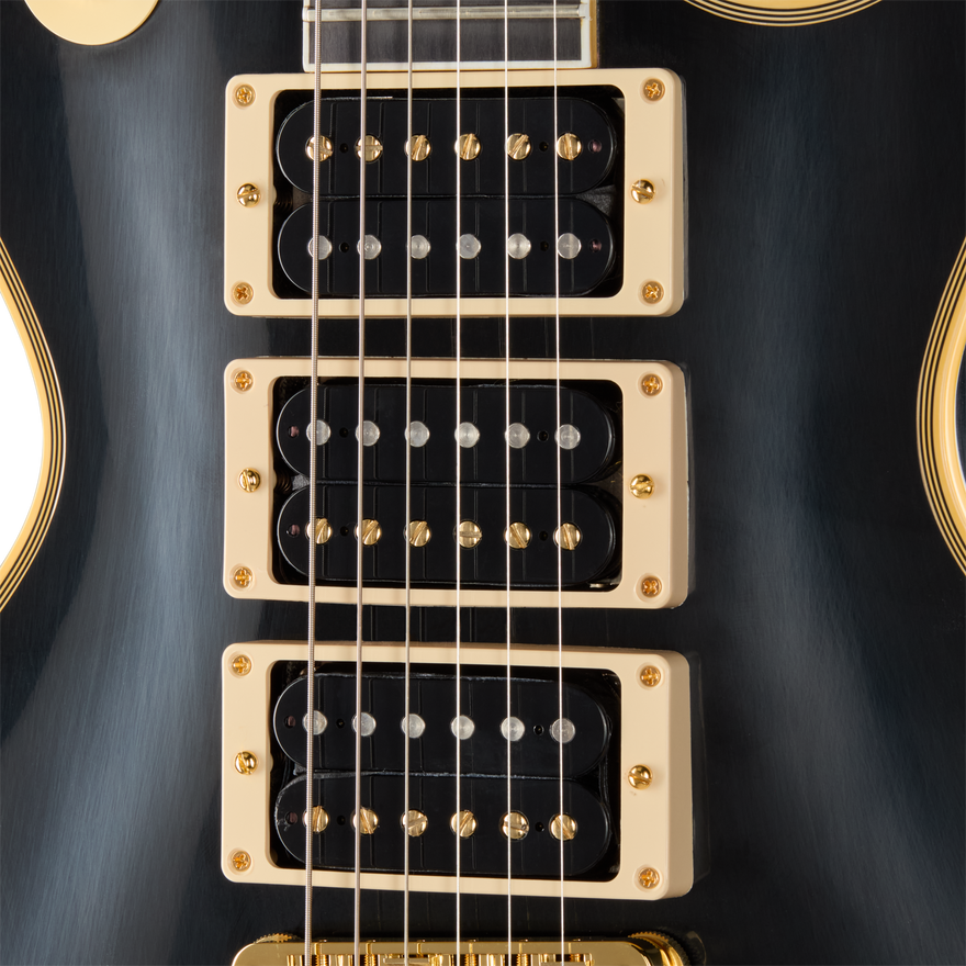 Gibson Custom Peter Frampton "Phenix" Inspired Les Paul Custom VOS, Ebony Electric Guitar Gibson Custom
