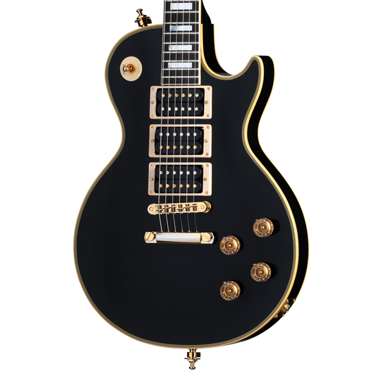 Gibson Custom Peter Frampton "Phenix" Inspired Les Paul Custom VOS, Ebony Electric Guitar Gibson Custom